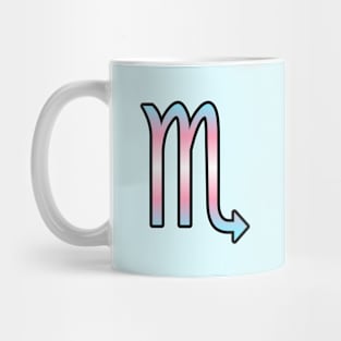 Scorpio Trans Pride Symbol Mug